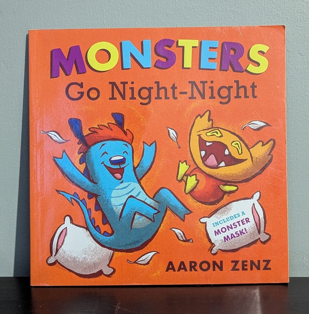 4/$10 📚 Monsters Go Night-Night By Aaron Zenz
